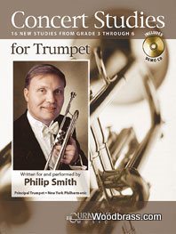 CURNOW SMITH P. - CONCERT STUDIES FOR TRUMPET