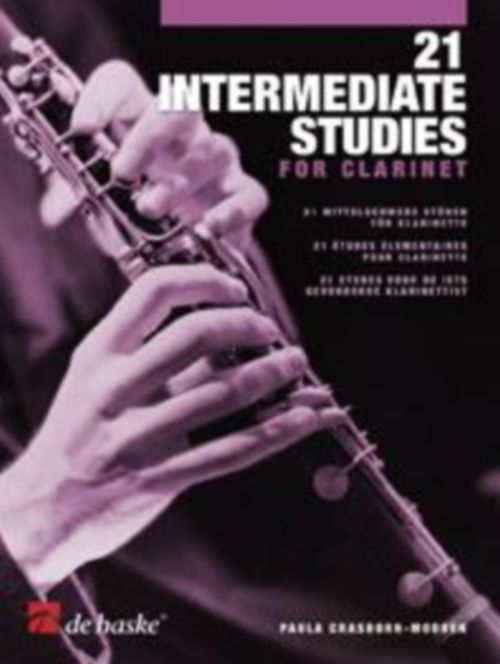 DEHASKE 21 INTERMEDIATE STUDIES FOR CLARINET