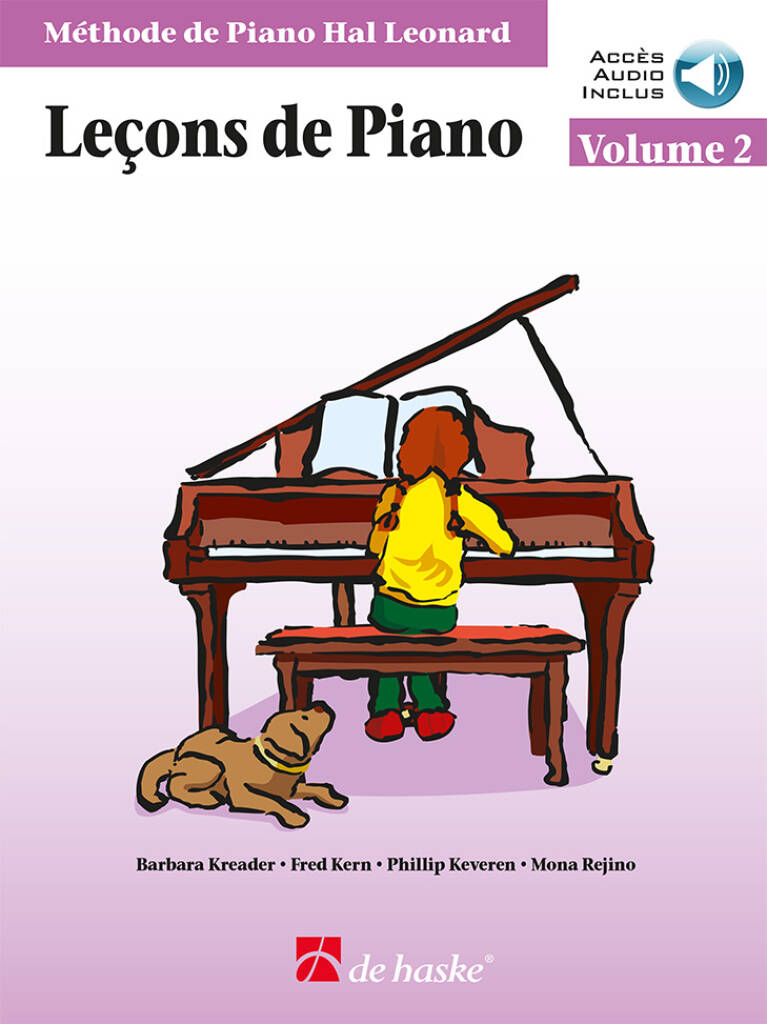 DEHASKE Methode de Piano Hal Leonard - Lecons De Piano Vol. 2 