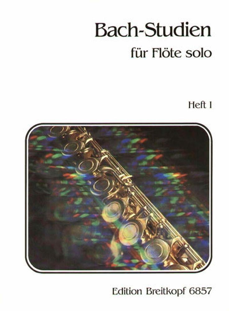 EDITION BREITKOPF BACH-STUDIEN FUR FLUTE, HEFT 1