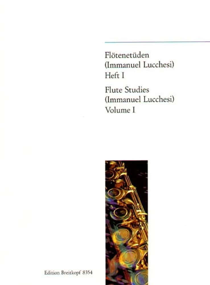 EDITION BREITKOPF LUCCHESI I. - ETUDES POUR FLUTE SOLO VOL.1 - FLUTE