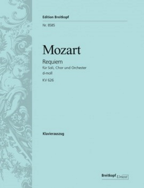 EDITION BREITKOPF MOZART W.A. - REQUIEM D-MOLL KV 626
