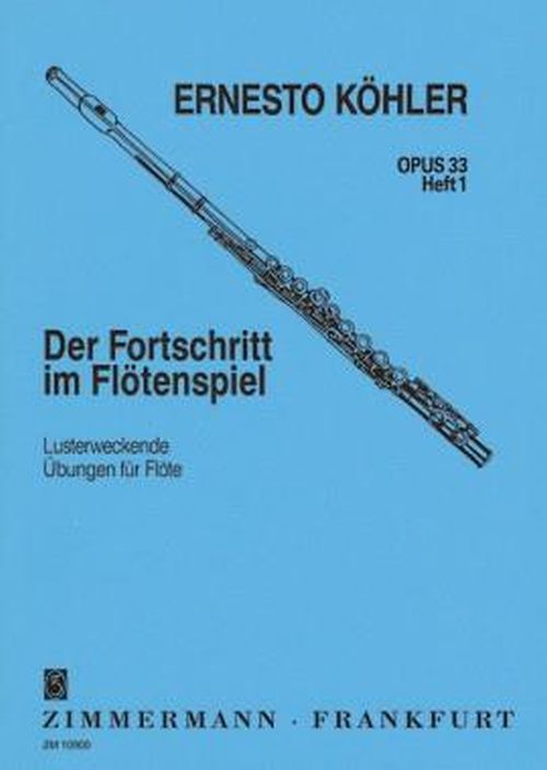 ZIMMERMANN KOHLER ERNESTO - ETUDES OP.33 VOL.1