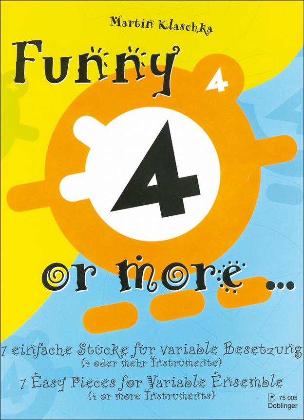 BARENREITER Klaschka Martin - Funny 4 4 Or More - Ensemble Flexible