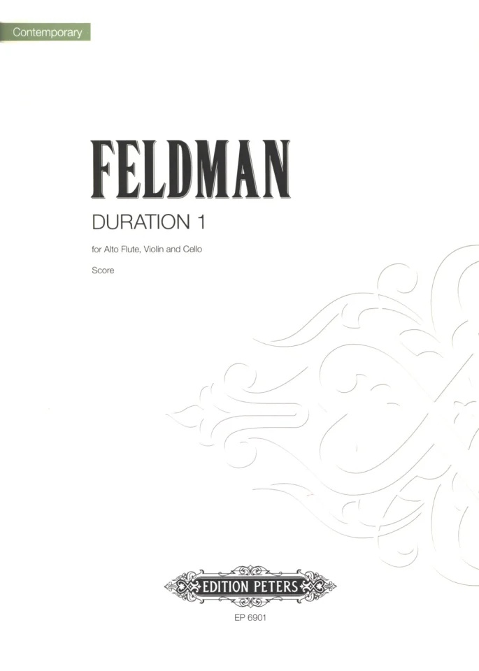 EDITION PETERS FELDMAN MORTON - DURATIONS I - SMALL ENSEMBLE
