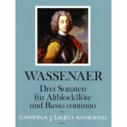 AMADEUS Wassenaer Unico - Drei Sonaten - Altblockflote und Basso Continuo