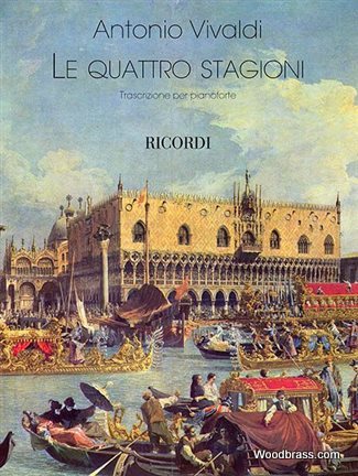 RICORDI VIVALDI A. - THE FOUR SEASONS - PIANO