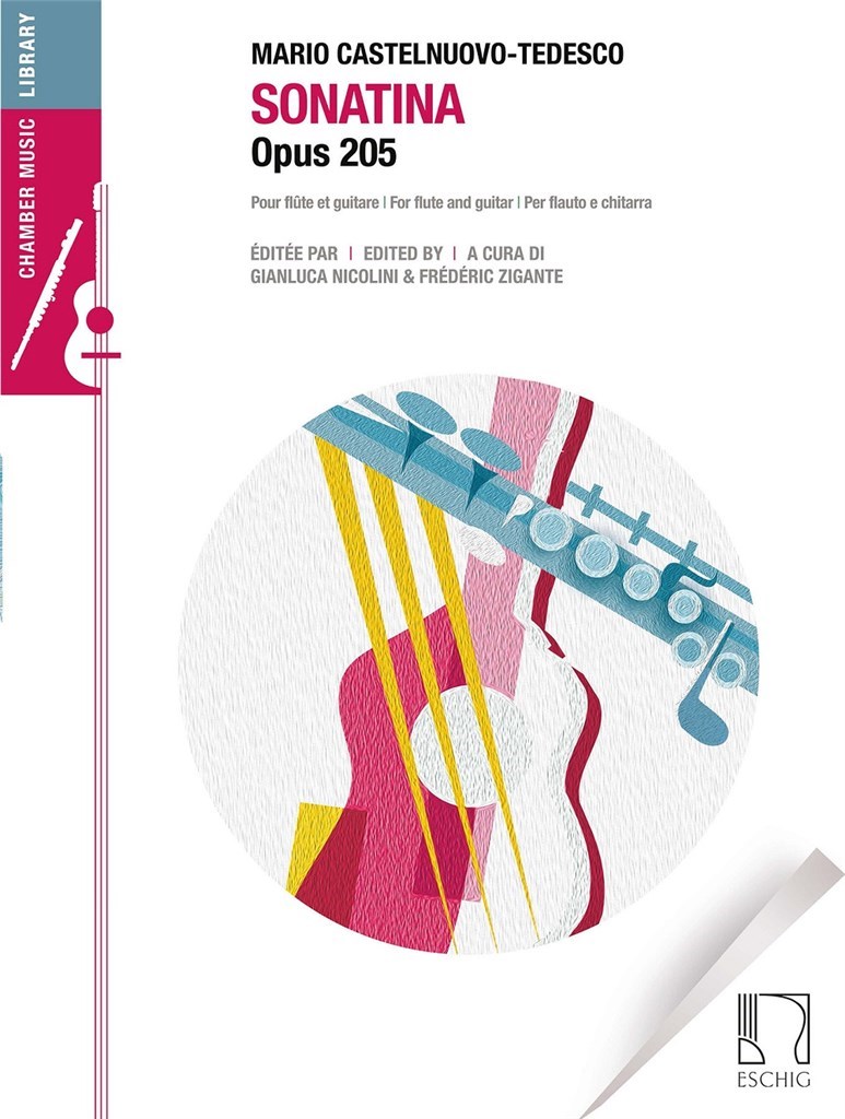 DURAND CASTELNUOVO-TEDESCO MARIO - SONATINA OP.205 - FLUTE & GUITARE