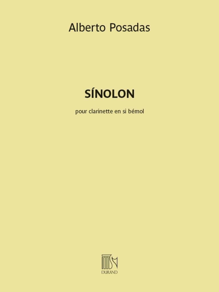DURAND POSADAS ALBERTO - SINOLON - CLARINETTE