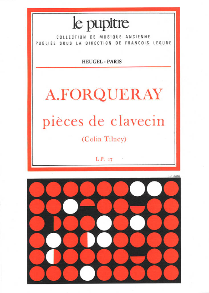HEUGEL Forqueray Antoine - Pieces De Clavecin