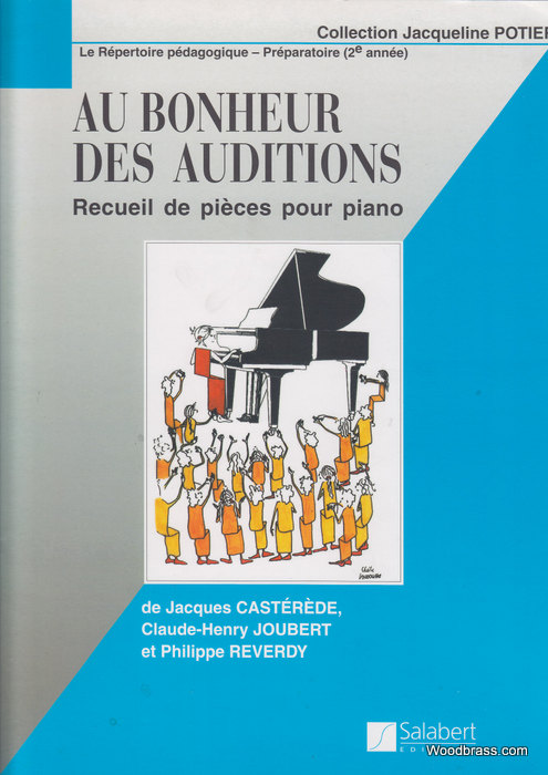 SALABERT AU BONHEUR DES AUDITIONS - PREP.CYCLE 2 - PIANO