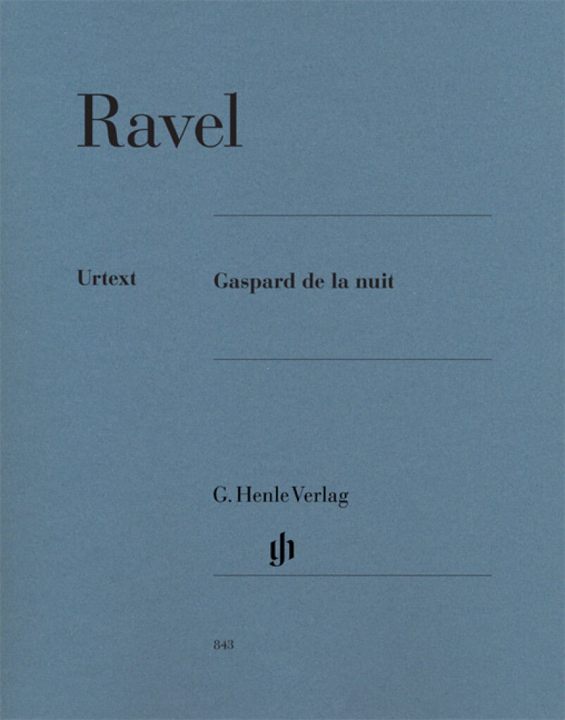 HENLE VERLAG RAVEL M. - GASPARD DE LA NUIT - PIANO