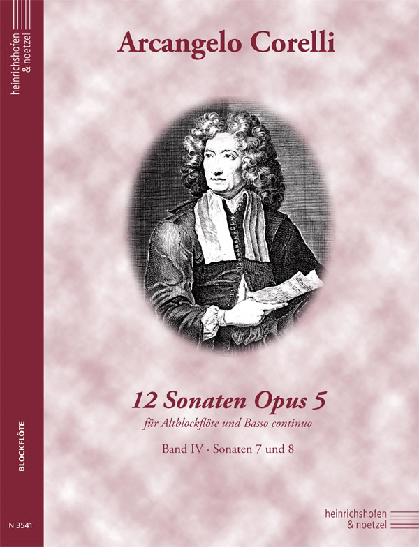 HEINRICHSHOFEN CORELLI A. - 12 SONATEN OP.5 VOL.IV - SONATES 7 ET 8