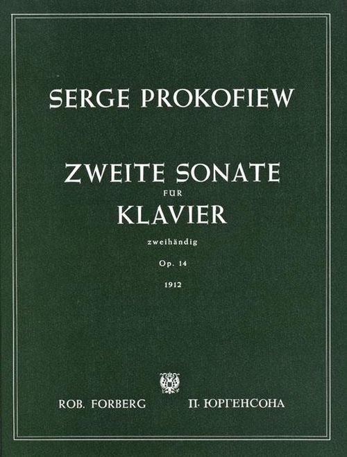 FORBERG PROKOFIEV SERGEI - SONATA NO.2 OP.14 - PIANO