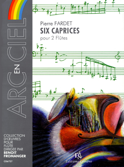 COMBRE FARDET PIERRE - SIX CAPRICES - 2 FLUTES