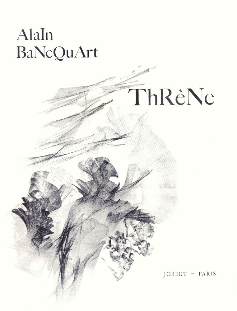 JOBERT BANCQUART ALAIN - THRENE I - TRIO A CORDES