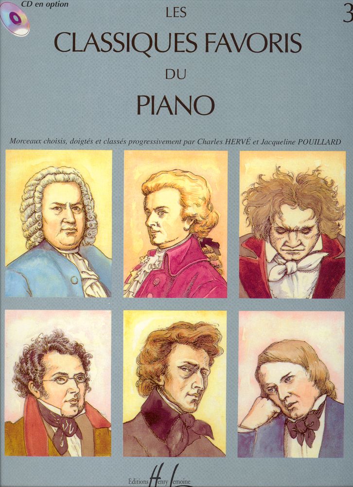 LEMOINE Classiques Favoris Vol.3 - Piano