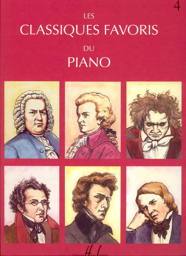 LEMOINE CLASSIQUES FAVORIS VOL.4 - PIANO