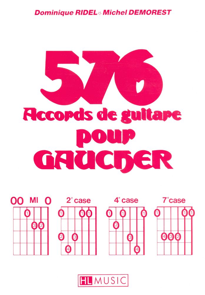 LEMOINE DEMOREST MICHEL - ACCORDS POUR GAUCHER (576) - GUITARE