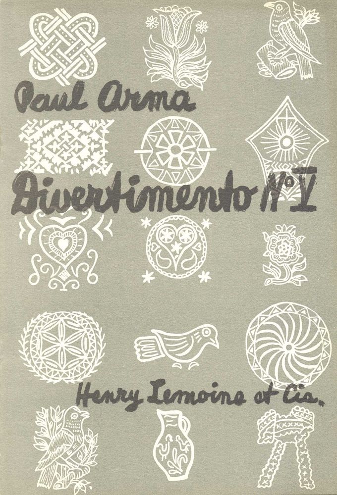 LEMOINE ARMA PAUL - DIVERTIMENTO DE CONCERT N°5 - 2 MEZZOS, CHOEUR MIXTE