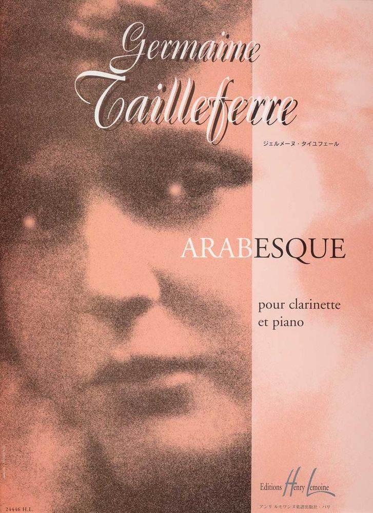 LEMOINE Tailleferre G. - Aresque - Clarinette, Piano