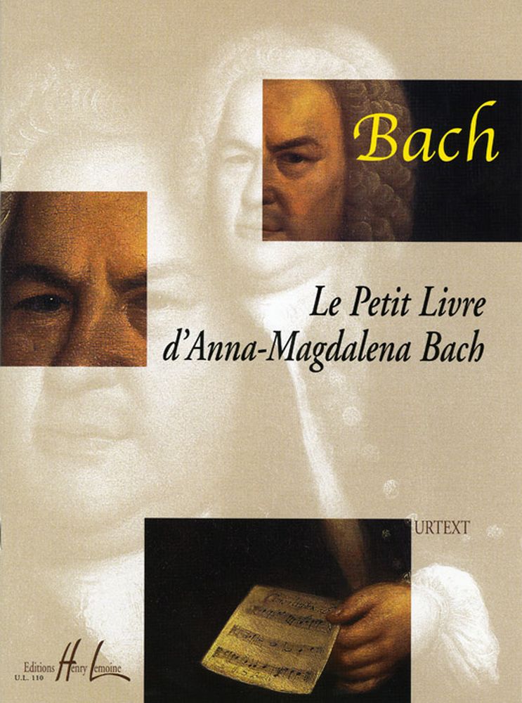 LEMOINE BACH J.S. - PETIT LIVRE D'ANNA MAGDALENA BACH - PIANO