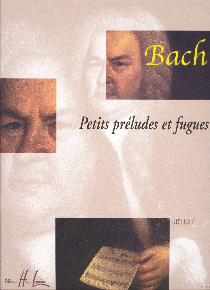 LEMOINE BACH J.S. - PETITS PRELUDES ET FUGUES - PIANO