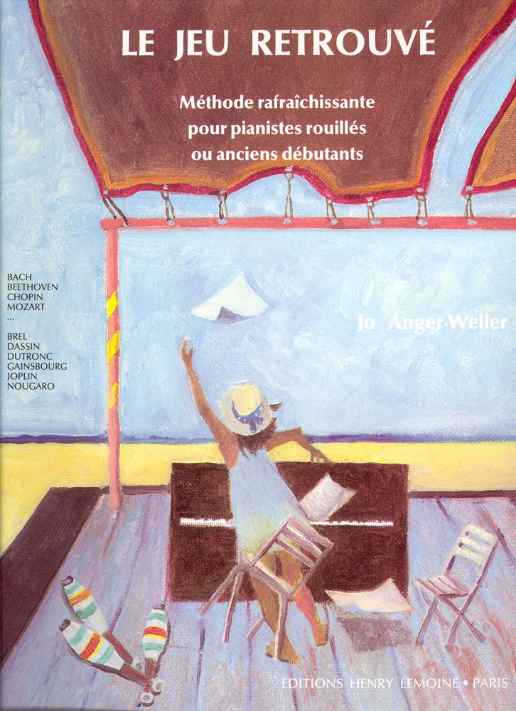 LEMOINE ANGER-WELLER JO - JEU RETROUVE - PIANO