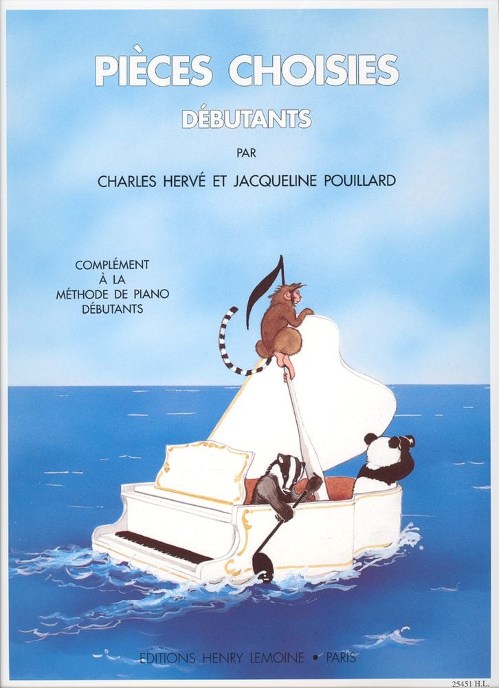 LEMOINE HERVE C. / POUILLARD J. - PIECES CHOISIES POUR DEBUTANTS - PIANO