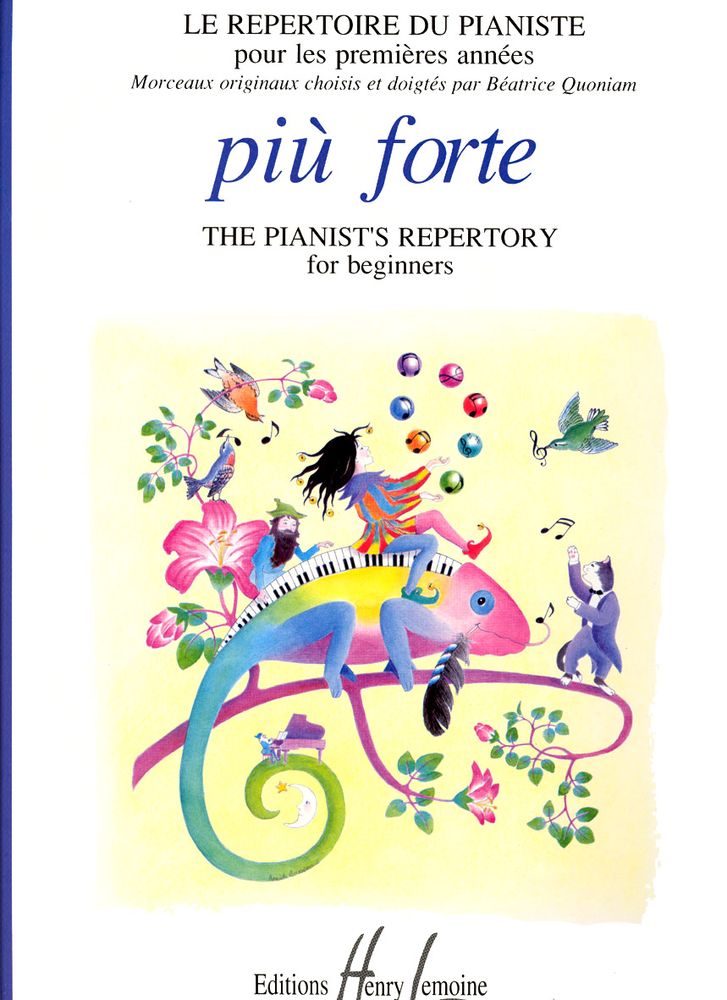 LEMOINE QUONIAM BEATRICE - PIU FORTE - PIANO
