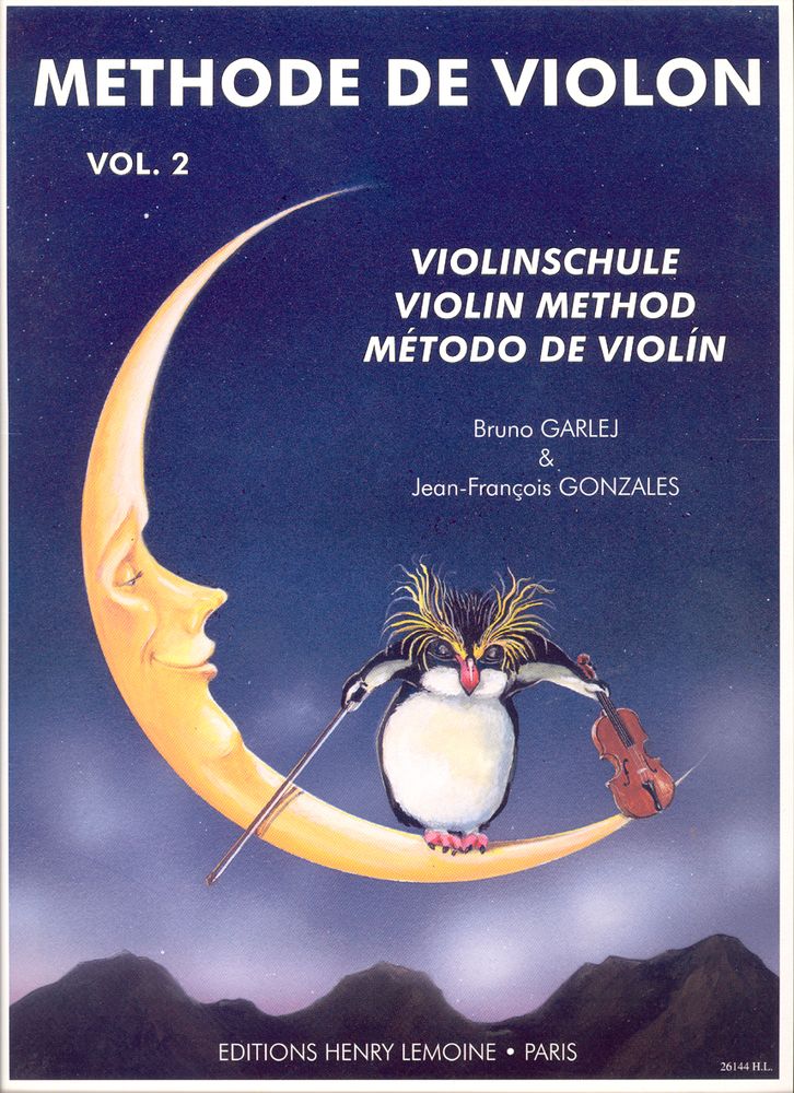 LEMOINE GARLEJ B. / GONZALES J.-F. - METHODE DE VIOLON VOL.2