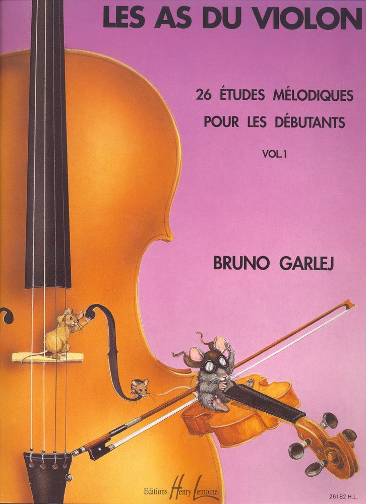 LEMOINE GARLEJ B./ GONZALES J.F. - LES AS DU VIOLON VOL.1 - VIOLON, PIANO