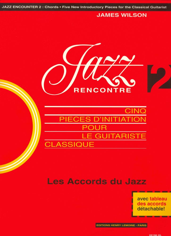 LEMOINE Wilson - Jazz Rencontre Vol.2 - Guitare