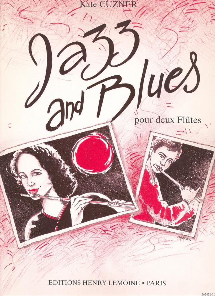 LEMOINE CUZNER KATE - JAZZ AND BLUES - 2 FLUTES