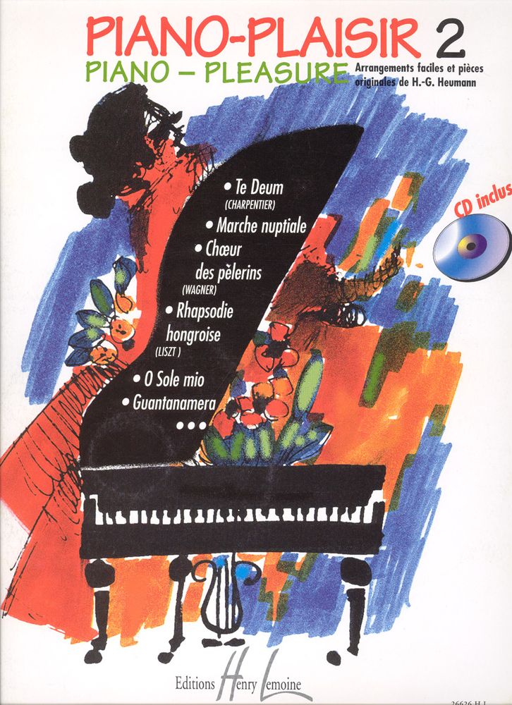 LEMOINE Heumann - PIANO-plaisir Vol.2 + CD