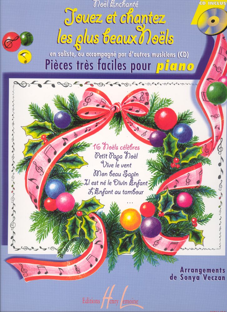 LEMOINE Veczan - Noël Enchanté Vol.1 Piano - Piano