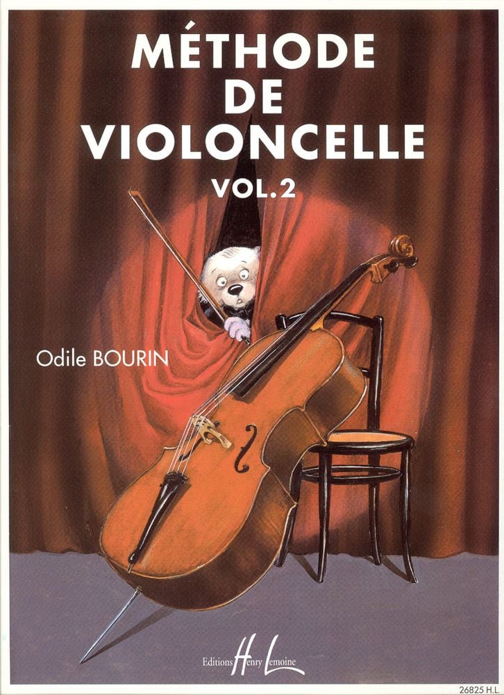 LEMOINE BOURIN ODILE - METHODE DE VIOLONCELLE VOL.2 - VIOLONCELLE