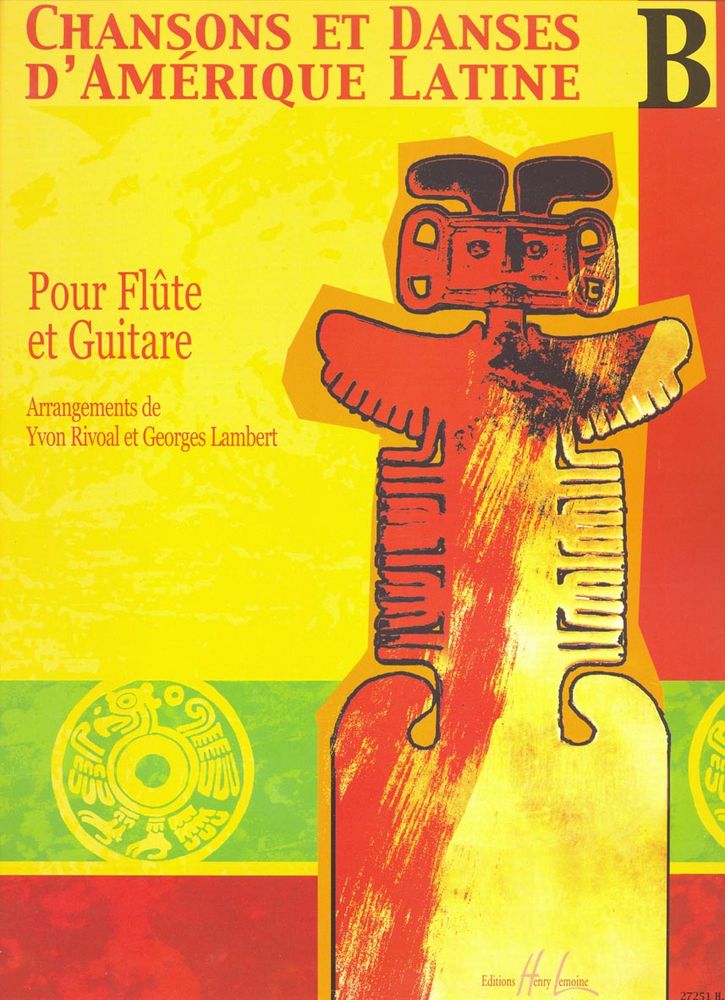 LEMOINE Rivoal - Chansons Ameriq.latine - Flûte et Guitare