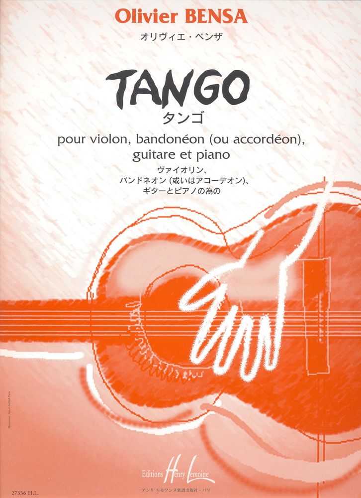 LEMOINE BENSA OLIVIER - TANGO - VIOLON, BANDONEON, GUITARE, PIANO