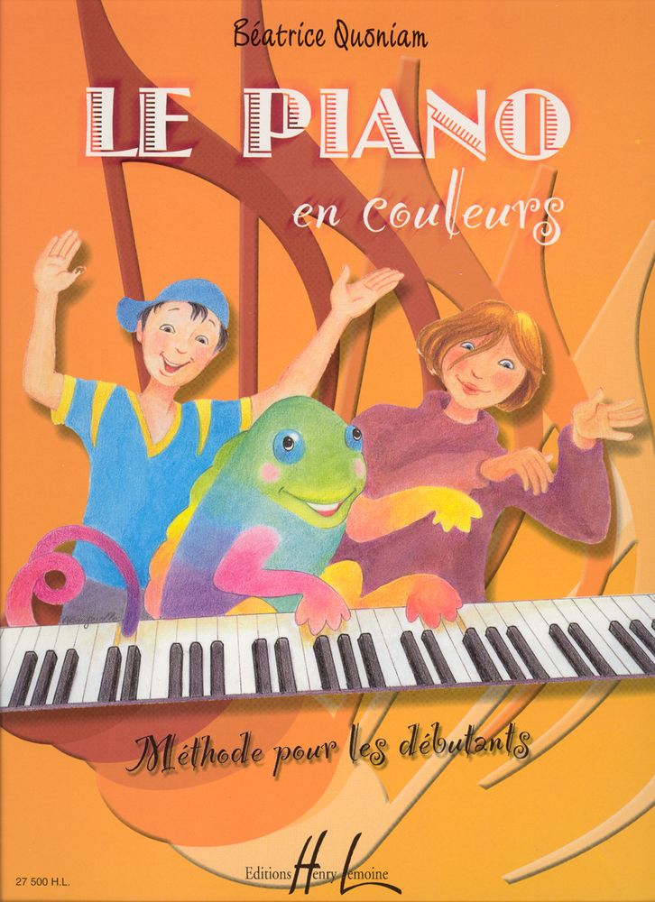 LEMOINE QUONIAM BEATRICE - PIANO EN COULEURS