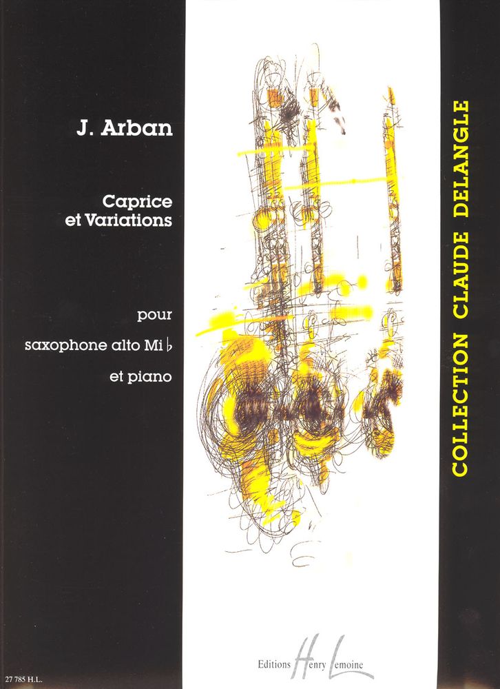 LEMOINE Arban Joseph - Caprice et Variations - Saxophone Mib