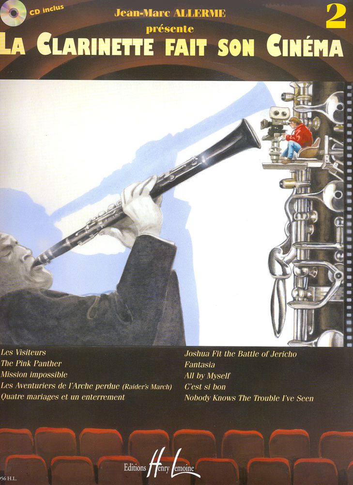 LEMOINE Allerme JEAN-marc - La Clarinette Fait Son Cinema Vol.2 + CD
