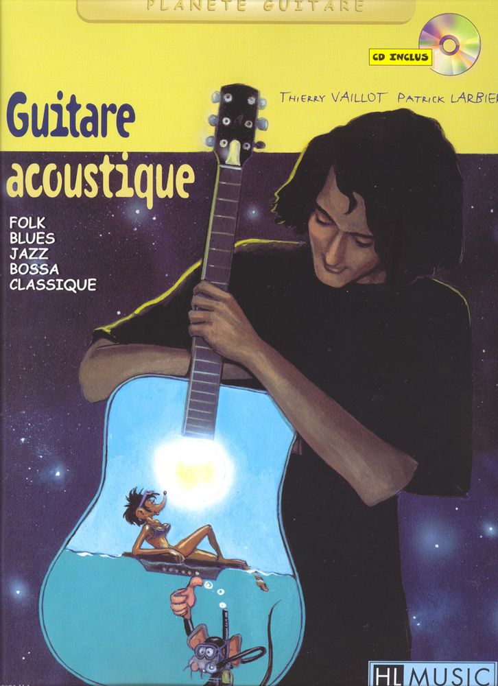 LEMOINE LARBIER P./ VAILLOT T. - GUITARE ACOUSTIQUE + CD - GUITARE