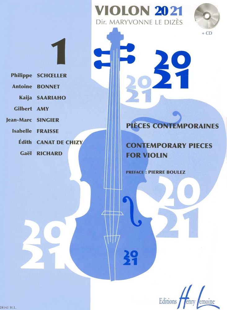 LEMOINE Le Dizes - Violon 20-21 Vol.1 + CD