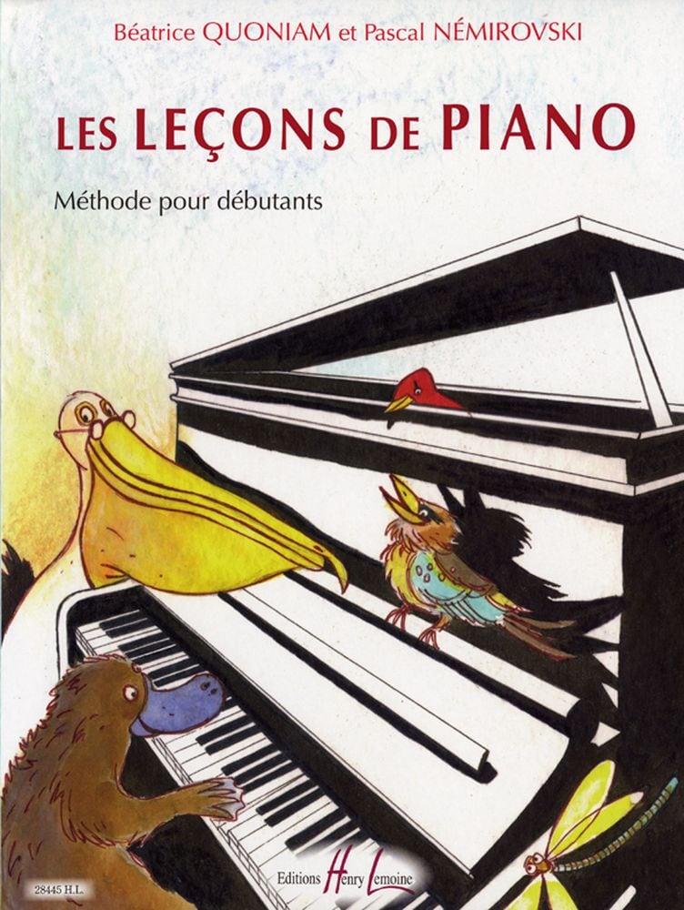 LEMOINE QUONIAM B. / NEMIROVSKI P. - LES LECONS DE PIANO - PIANO