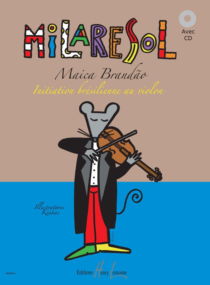 LEMOINE BRANDAO MAICA - MILARESOL + CD - VIOLON