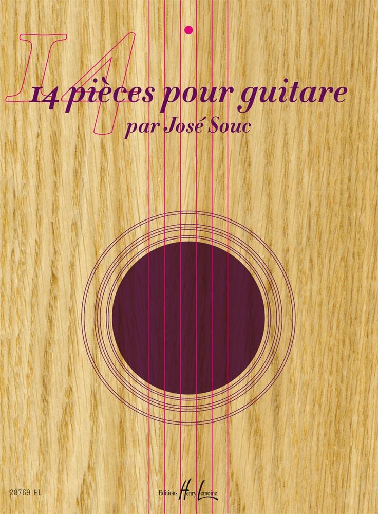 LEMOINE SOUC - PIÈCES (14) - GUITARE