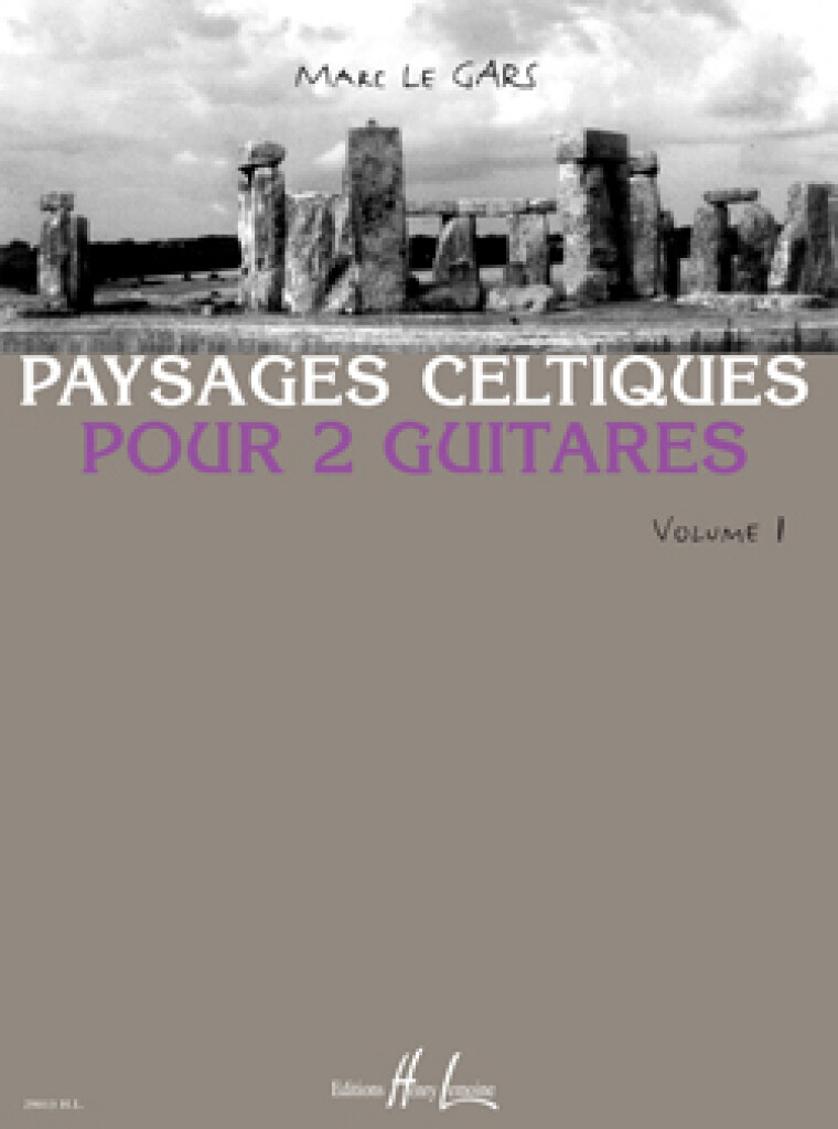 LEMOINE Le Gars Marc - Paysages Celtiques Vol.1 - 2 Guitares