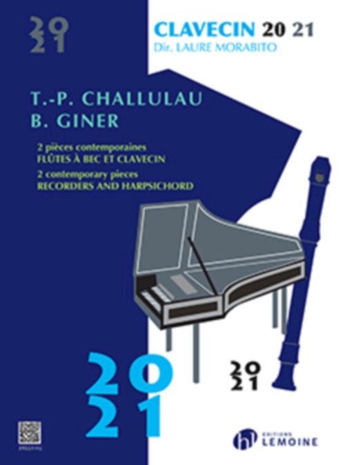 LEMOINE Morabito - Clavecin 20-21 Vol.2 - Flûtes À Bec et Clavecin