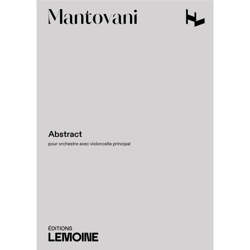 LEMOINE MANTOVANI BRUNO - ABSTRACT